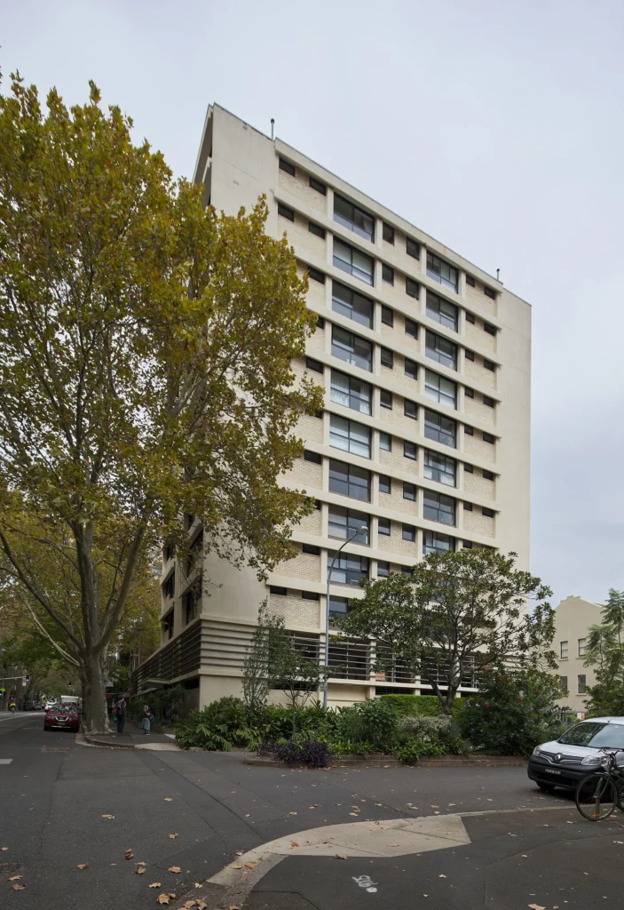 Existing building at 45-53 Macleay Street, Potts Point.
