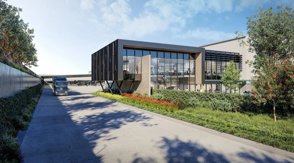 A technical architectural drawing of the Summit at Kemps Creek project.