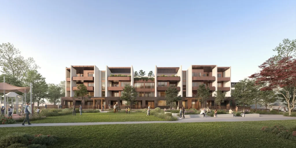 An architectural drawing sheet from the Corrimal Coke Works Stage 2a proposal.