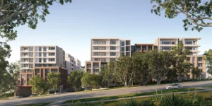 An architectural drawing sheet from the project plans.