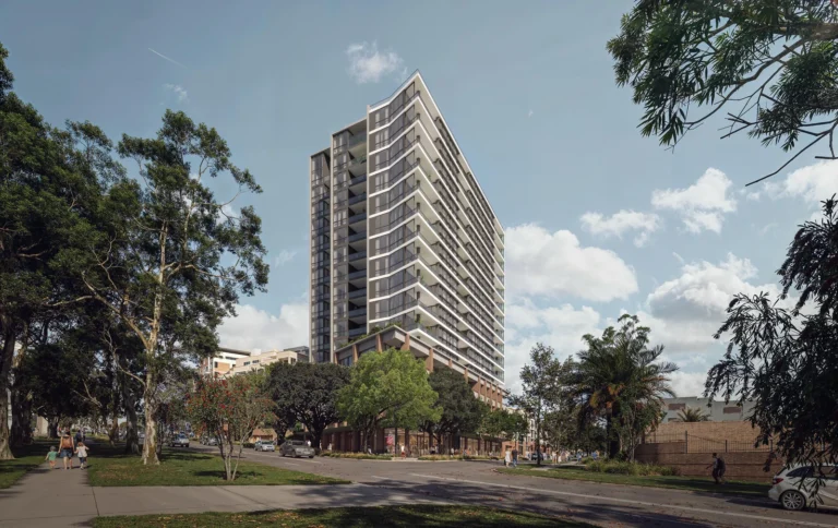 An architectural drawing from the development proposal.