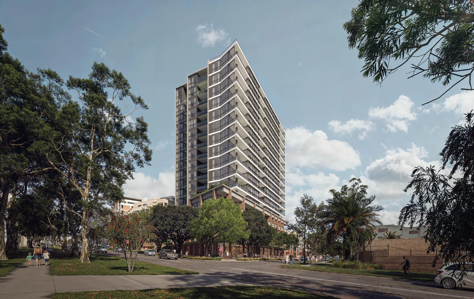 An architectural drawing from the development proposal.