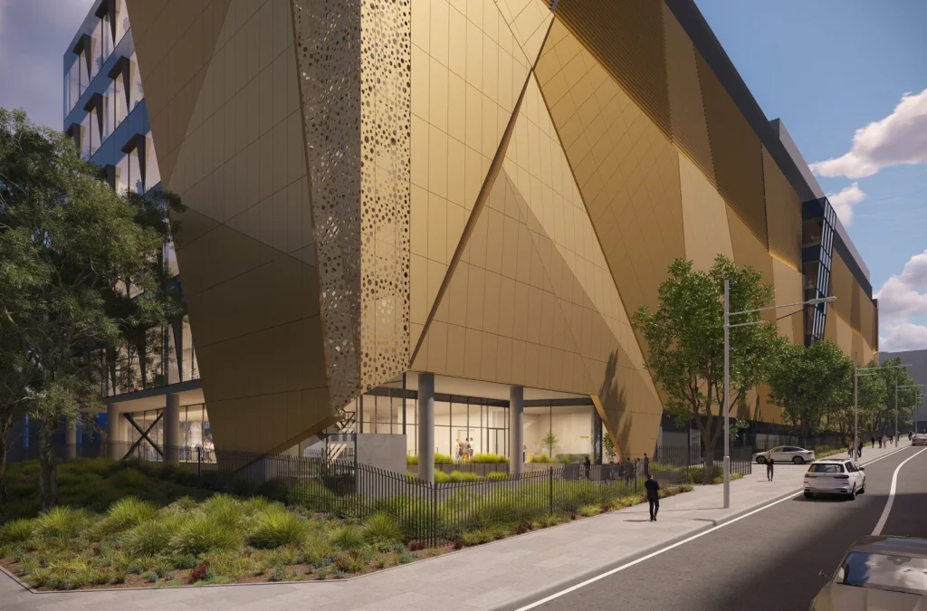 An architectural drawing from the design report.