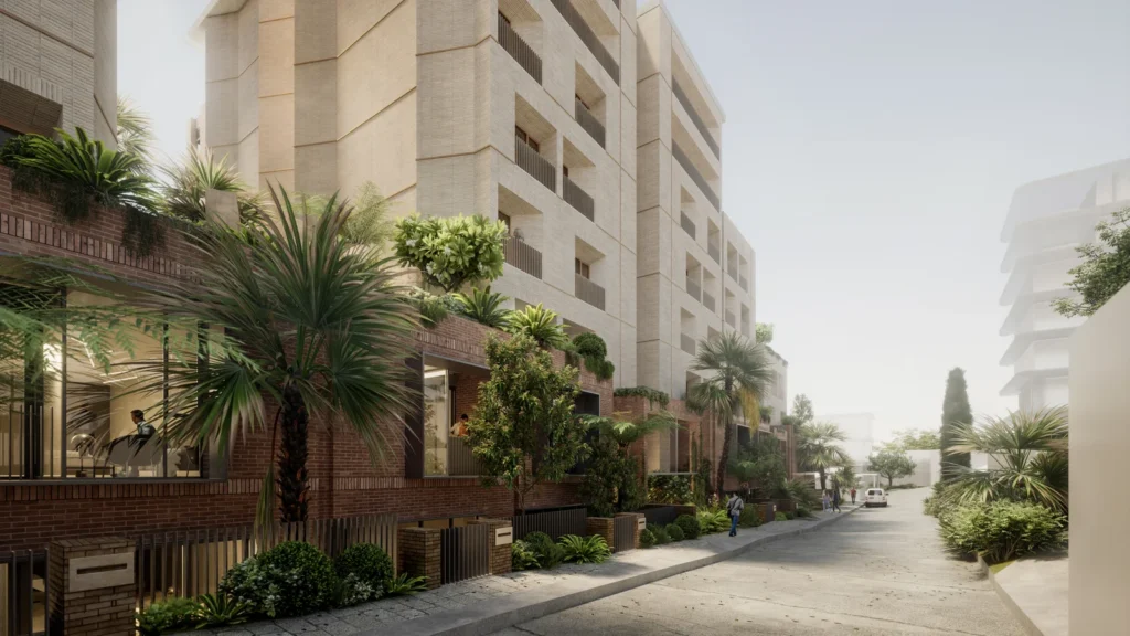 An architectural drawing related to the residential development at 40-48 Redan Street, Mosman.