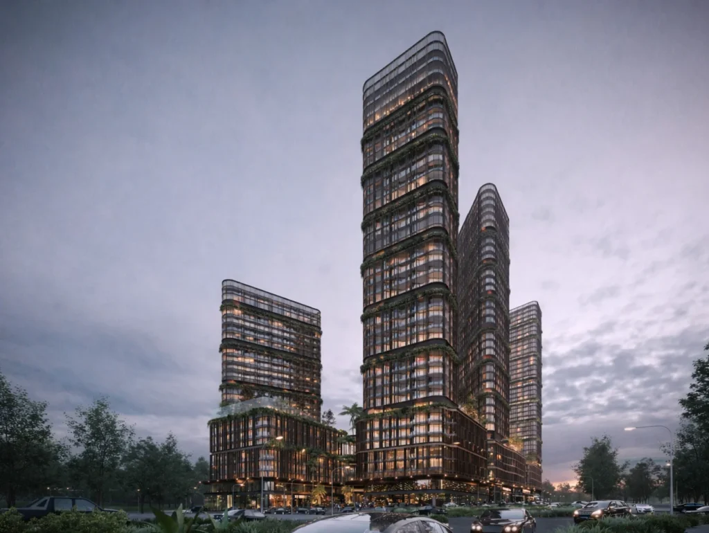 A plan drawing related to the Norwest mixed-use precinct proposal.