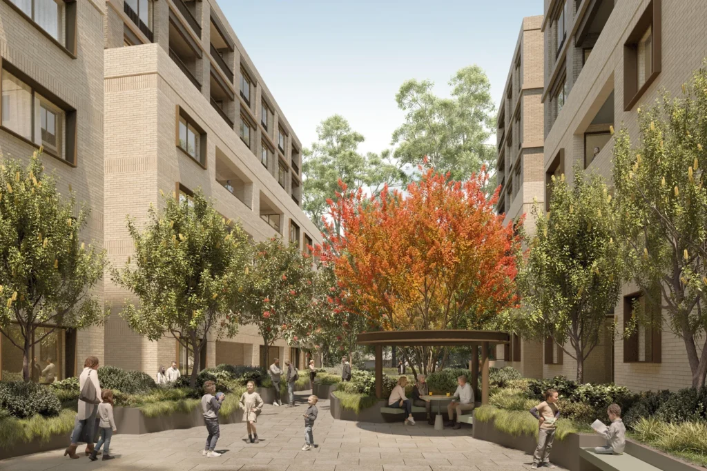 Architectural visualisation for TOD - 30-34 Sir Joseph Banks Street, Bankstown at Canterbury-Bankstown.
