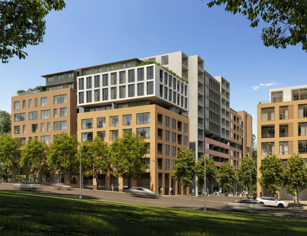 Planning image for Regents Park In-Fill Affordable Housing - Stage 3 at 30-46 Auburn Road, Regents Park.