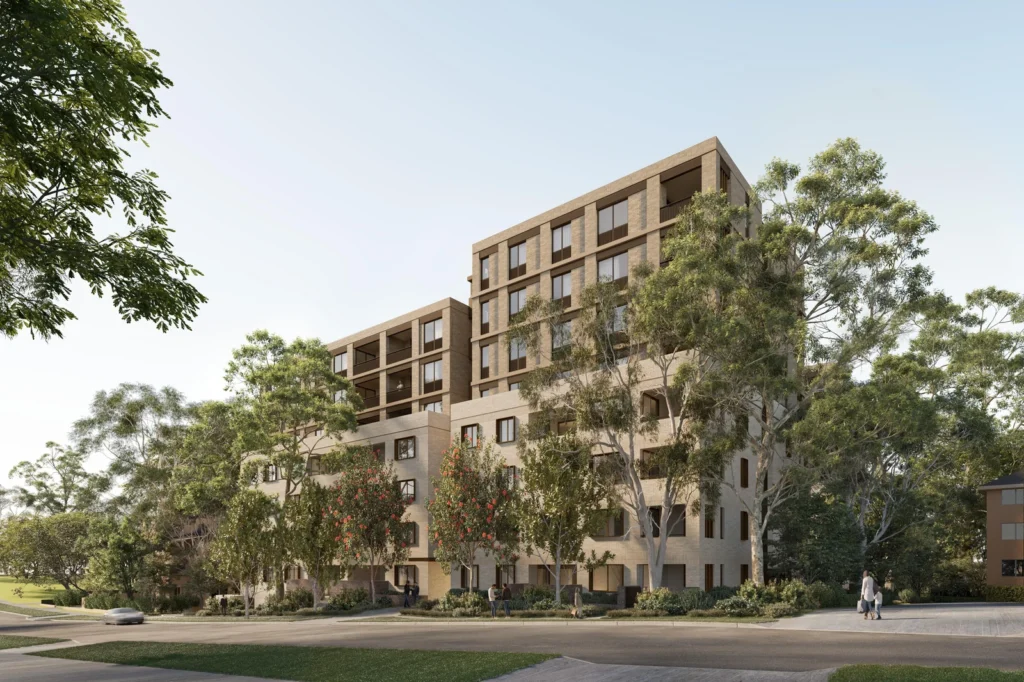 Architectural visualisation for TOD - 30-34 Sir Joseph Banks Street, Bankstown at Canterbury-Bankstown.