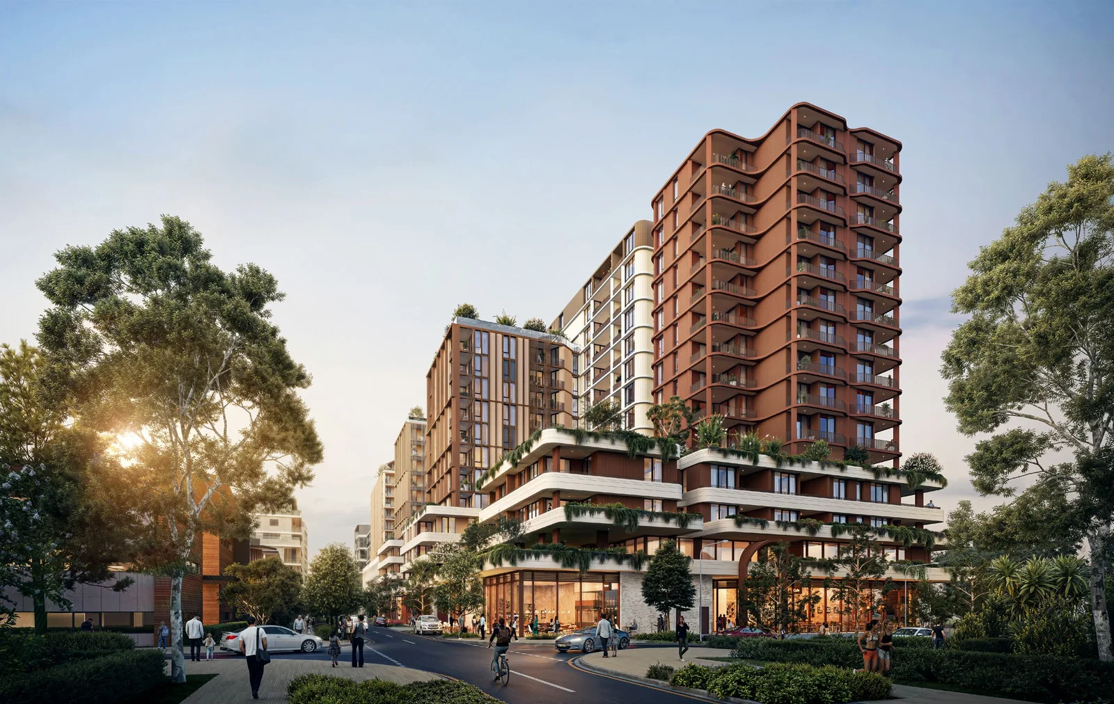 Planning image for Mixed Use Development 184 Fifth Ave Austral at Liverpool City.