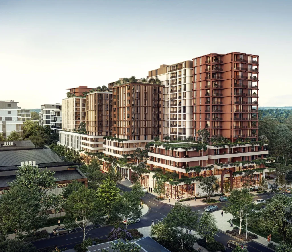 Planning image for Mixed Use Development 184 Fifth Ave Austral at Liverpool City.