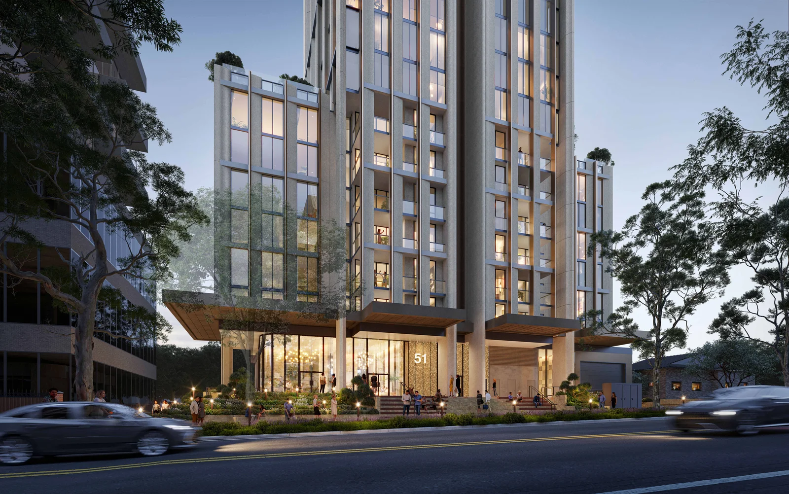 Planning image for Residential flat building - 55 Archer Street Chatswood at 51-55 Archer Street, Chatswood.