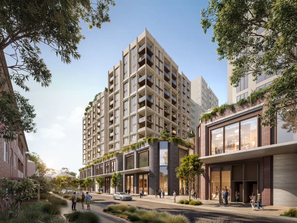 Planning image for Redevelopment of Eastlakes Shopping Centre at 19A Evans Ave, Eastlakes, 2018.