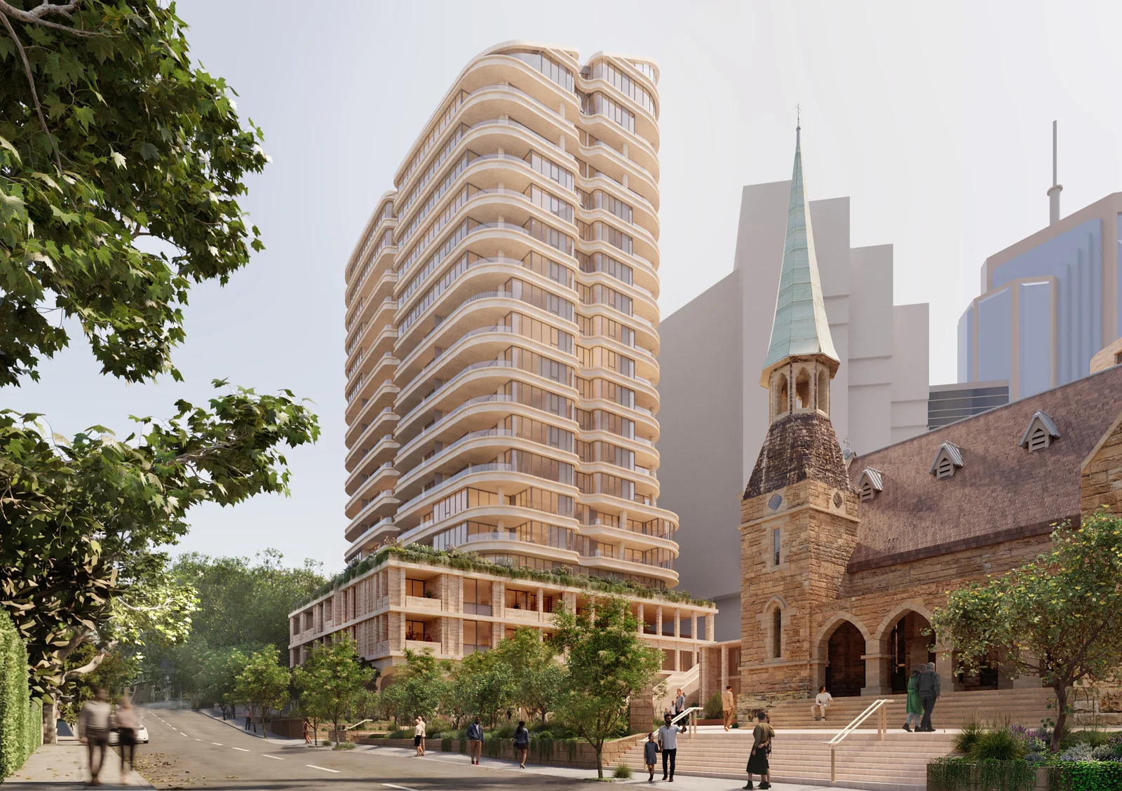 Planning image for Mixed-use Development Mackenzie St, Lavender Bay at North Sydney.