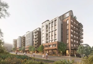 Planning image for Mixed-use development with infill affordable housing at 1-3 Clanville Rd,75 Hill St & 2-4 Oliver Rd, Roseville at 1- 3 Clanville Road, 75 Hill Street and 2- 4 Oliver Road, Roseville.