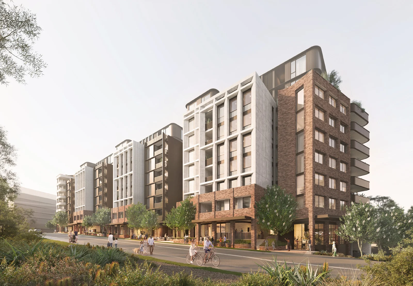 Planning image for Mixed-use development with infill affordable housing at 1-3 Clanville Rd,75 Hill St & 2-4 Oliver Rd, Roseville at 1- 3 Clanville Road, 75 Hill Street and 2- 4 Oliver Road, Roseville.