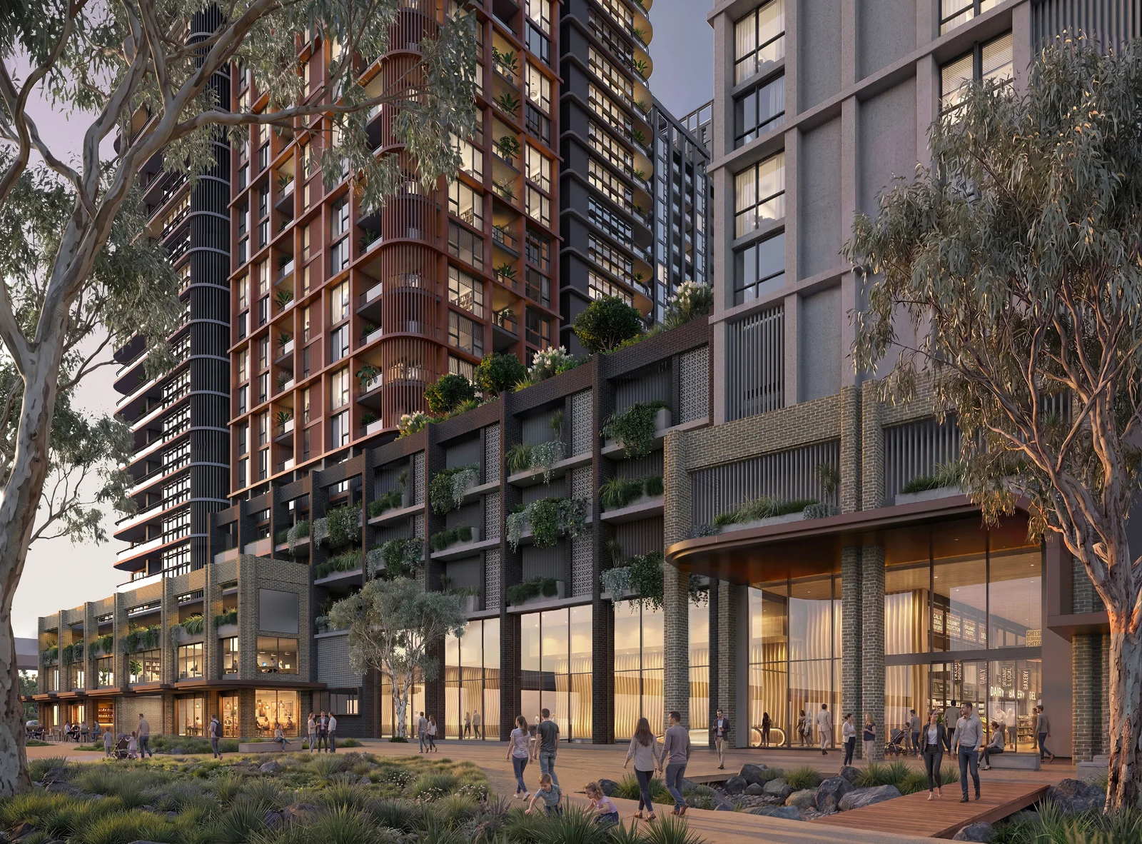 Planning image for Samantha Riley Drive - Mixed use development at 301 & 301B Samantha Riley Drive Kellyville.