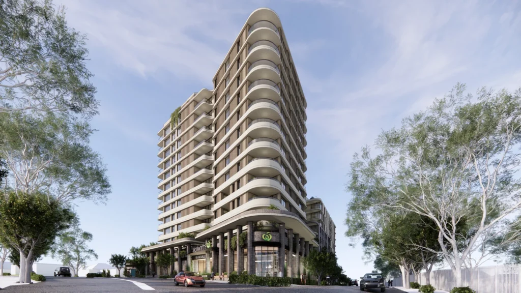$175m Woolworths Gladesville Development Approved Planning image for Woolworths Gladesville Mixed Use Proposal at 363-373 Victoria Road & 44-48 Eltham Street, Gladesville.