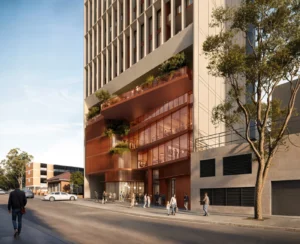 Burwood 40-Storey HDA Housing Tower Enters Exhibition Planning image for Mixed Use Development at 8-12 George St, Burwood at Burwood.