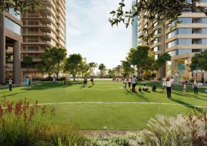 Eight-tower Rhodes precinct proposes 1,720 homes Landscape image for Mixed use development at Leeds Street & Averill Street, Rhodes at 1 & 7-11 Averill Street and 2-2A, 7-13, 8-16 & 17-23 Leeds Street, Rhodes.