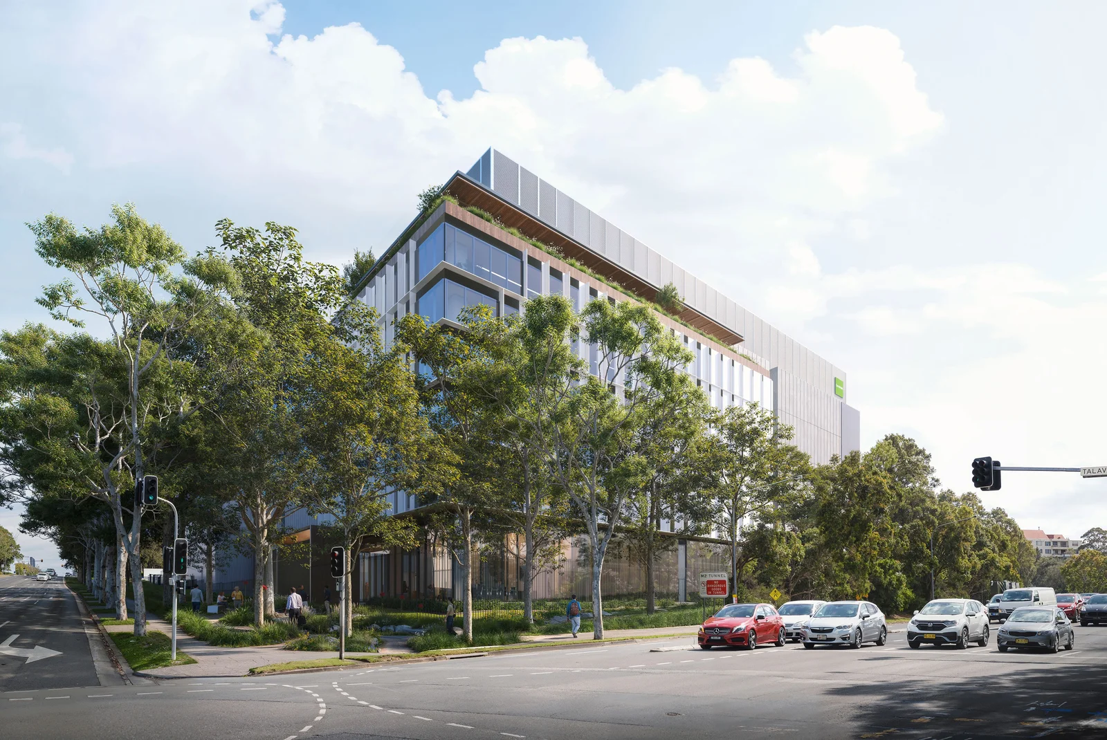 Planning image for Project Apollo Data Centre Macquarie Park at 4-10 Talavera Road, Macquarie Park.