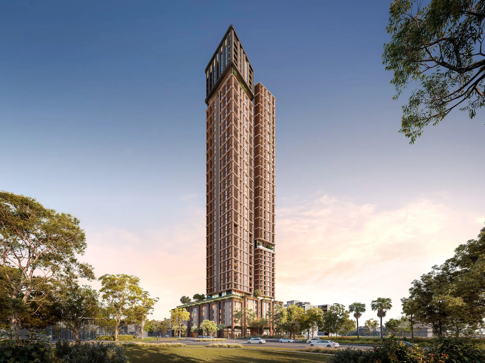 Planning image for Shop-top housing development with in-fill affordable housing at 614 - 632 High Street, Penrith at Penrith.