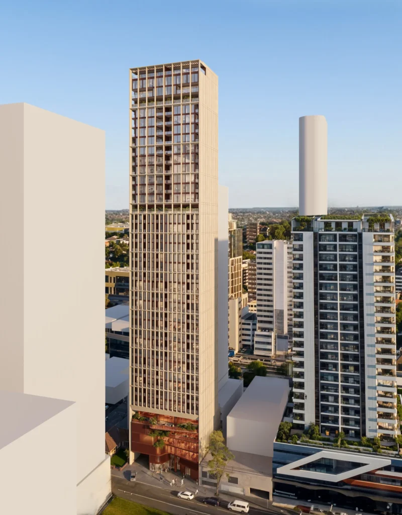 Planning image for Mixed Use Development at 8-12 George St, Burwood at Burwood.