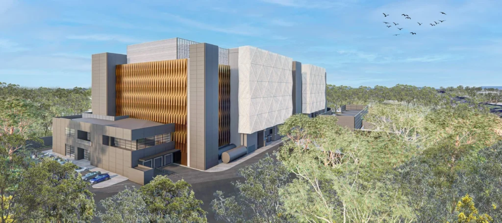 Planning image for Honeman Close Data Centre at 6 Honeman Close, Huntingwood.