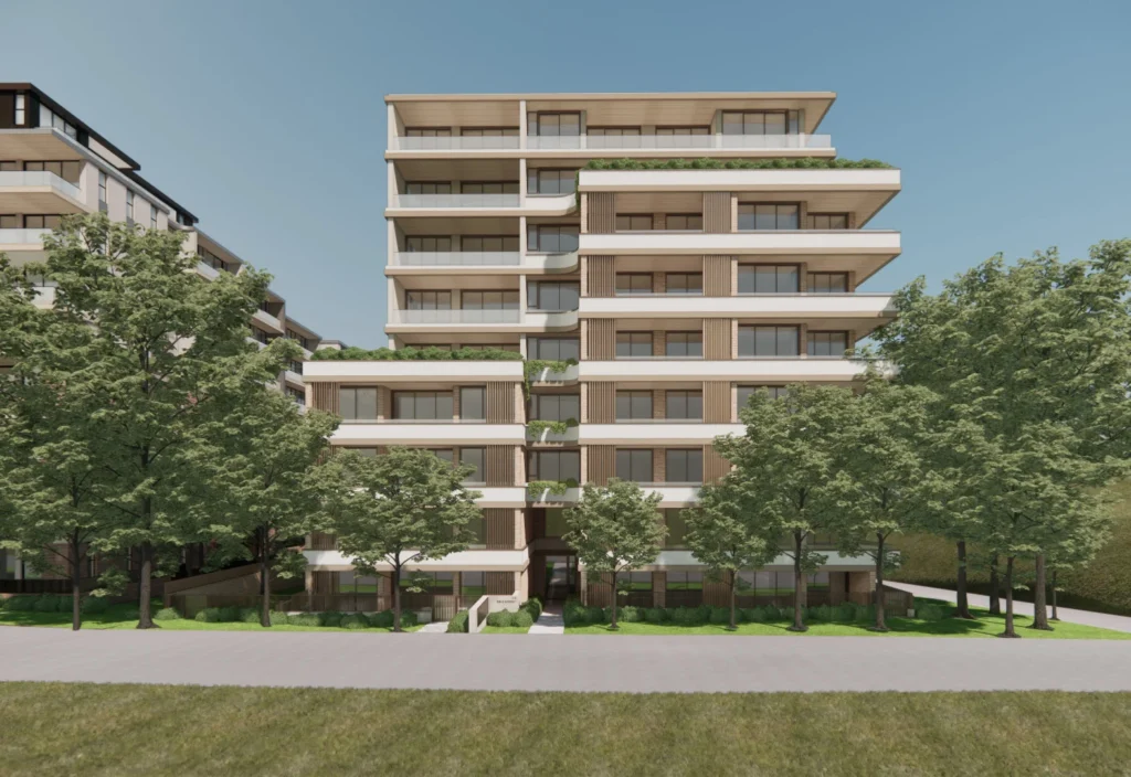 89-apartment Lindfield development approved Planning image for Residential development with in-fill affordable housing - Reid Street and Woodside Avenue, Lindfield at 2-4 Woodside Ave & 1-3 Reid Street, Lindfield.