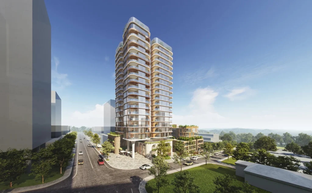 Planning image for Mixed Use Development, North Gosford at 372-374 Mann Street and 35-37 Dwyer Street, North Gosford.